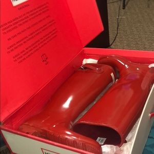 Hunter Shoes - Military Red Hunter Boots Hunter Shoes - Military Red Hunter Boots